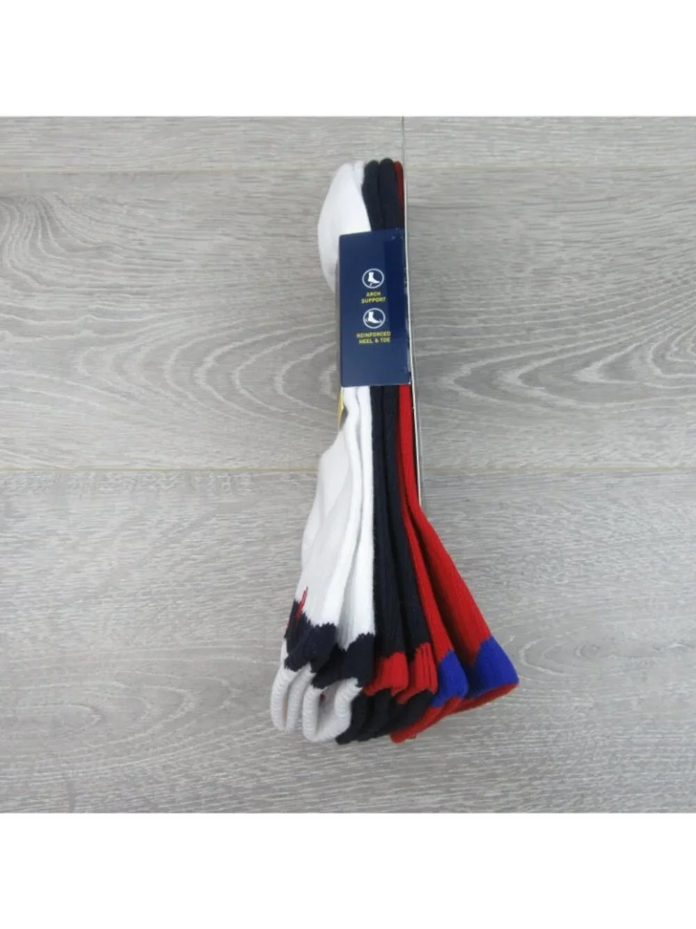 Polo Ralph Lauren Performance Half Cushion Socks Men's Size 6-12.5 (3 PAIRS) NEW